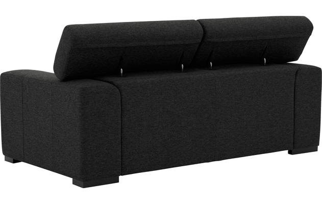 Goossens zitbank nora grijs stof - 8190154-205-05