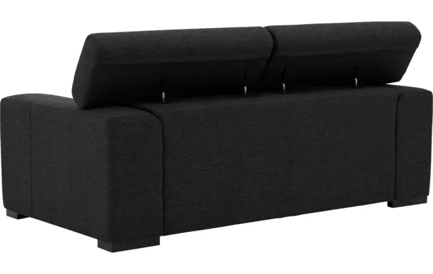 Goossens zitbank nora grijs stof - 8190154-205-05