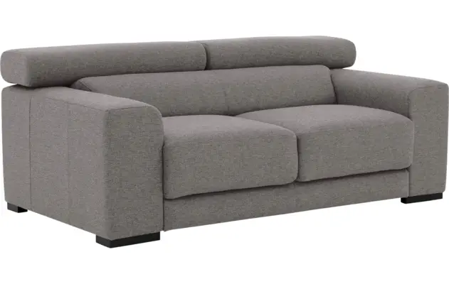 Goossens zitbank nora grijs stof - 8190154-207-03