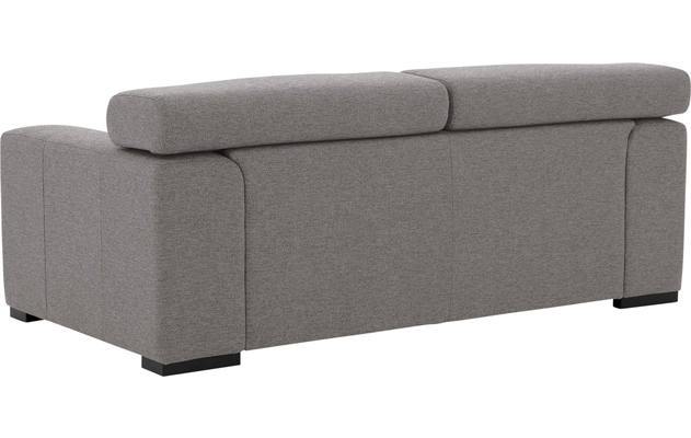 Goossens zitbank nora grijs stof - 8190154-207-04