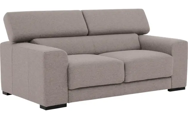 Goossens zitbank nora grijs stof - 8190154-208-02