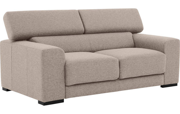 Goossens zitbank nora beige stof - 8190154-209-02