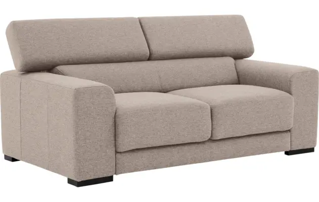 Goossens zitbank nora beige stof - 8190154-209-02