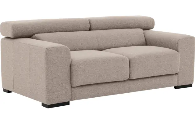 Goossens zitbank nora beige stof - 8190154-209-03
