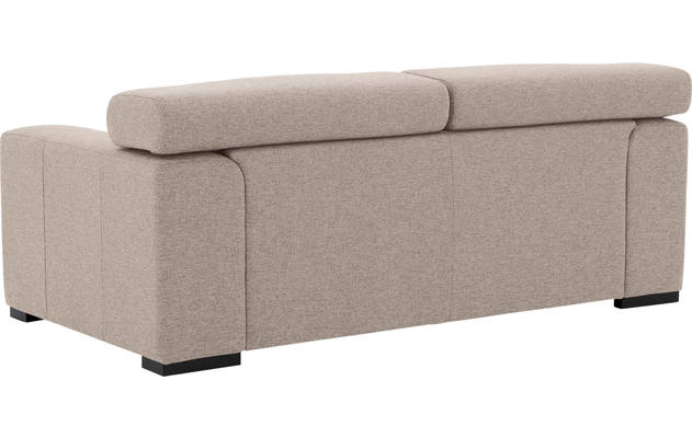 Goossens zitbank nora beige stof - 8190154-209-04