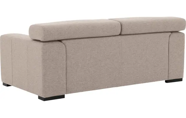 Goossens zitbank nora beige stof - 8190154-209-04