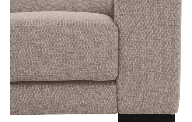 Goossens zitbank nora beige stof - 8190154-209-07