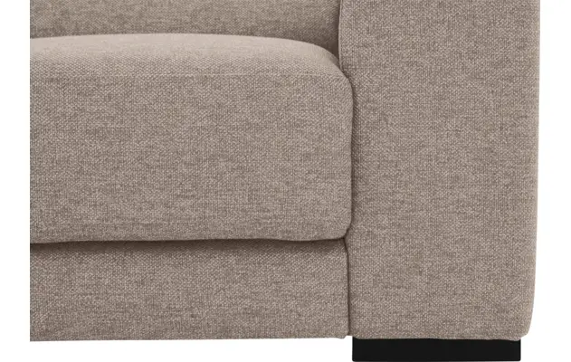 Goossens zitbank nora beige stof - 8190154-209-07