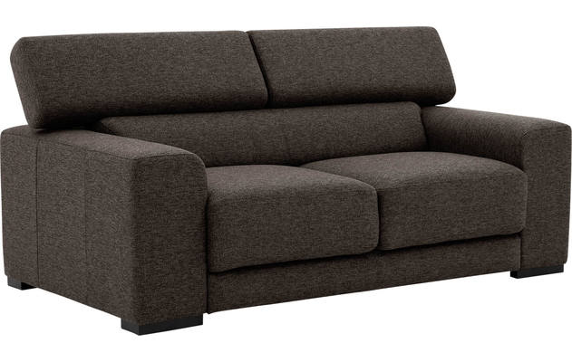 Goossens zitbank nora bruin stof - 8190154-213-02