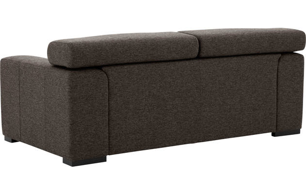 Goossens zitbank nora bruin stof - 8190154-213-04