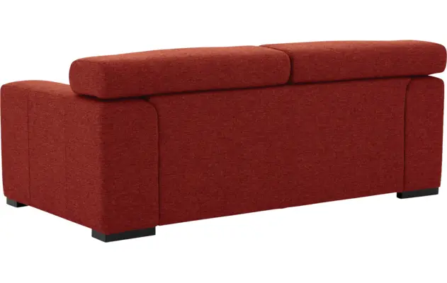 Goossens zitbank nora rood stof - 8190154-216-04