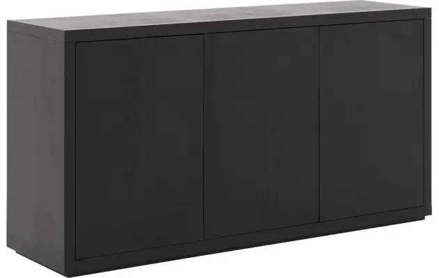 Goossens dressoir barcelona zwart eiken - 8190157-03