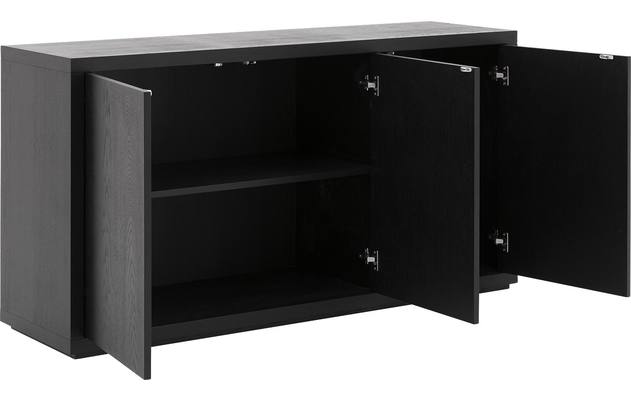 Goossens dressoir barcelona zwart eiken - 8190157-04