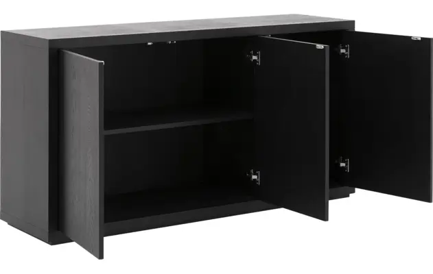 Goossens dressoir barcelona zwart eiken - 8190157-04