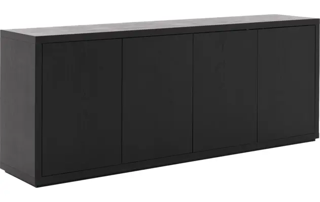 Goossens dressoir barcelona zwart eiken - 8190158-03
