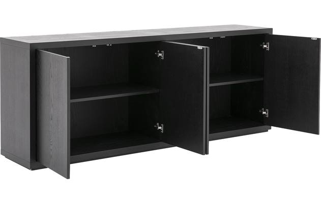 Goossens dressoir barcelona zwart eiken - 8190158-04