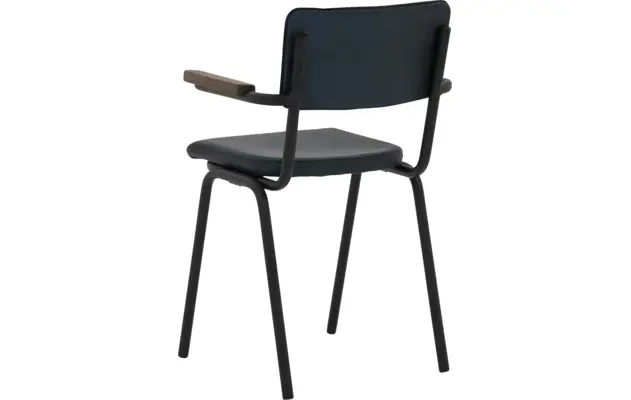 Goossens eetkamerstoel chaplin blauw leer - 8190170-03