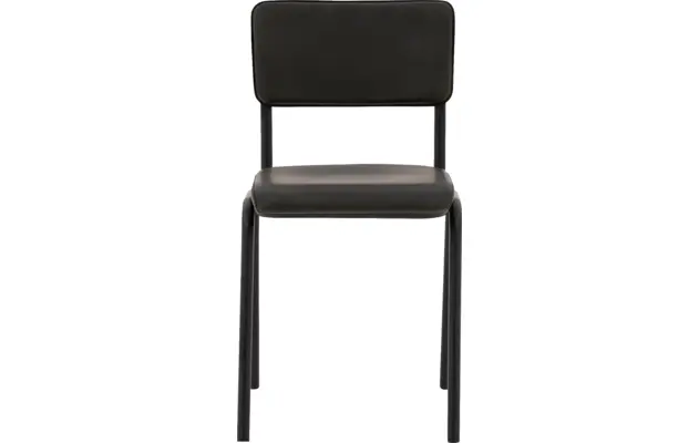Goossens eetkamerstoel chaplin groen leer - 8190172-01