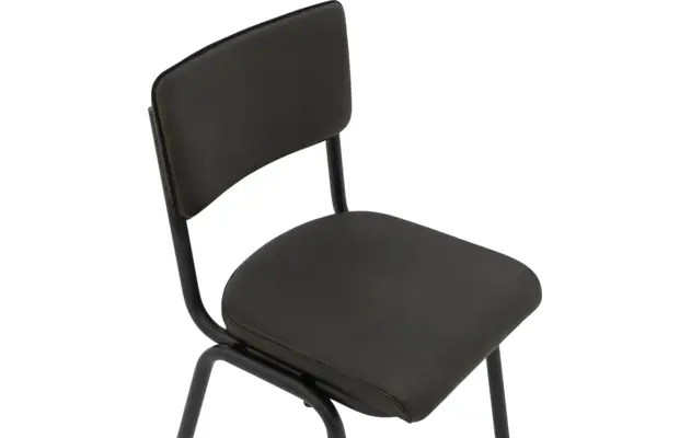 Goossens eetkamerstoel chaplin groen leer - 8190172-05