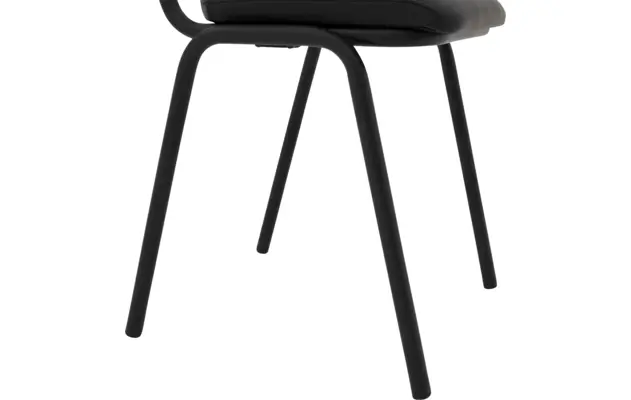 Goossens eetkamerstoel chaplin zwart leer - 8190176-06