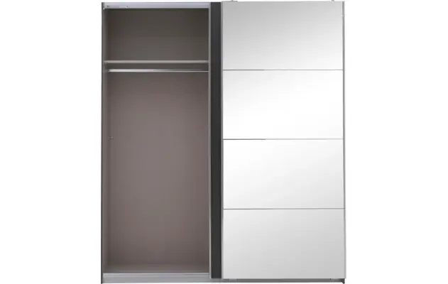 Goossens basic kledingkast miami grijs hoogwaardig meubelplaat - 8190255-04-2