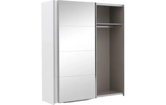 Goossens basic kledingkast miami wit hoogwaardig meubelplaat - 8190256-05