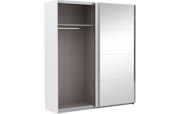 Goossens basic kledingkast miami wit hoogwaardig meubelplaat - 8190256-06
