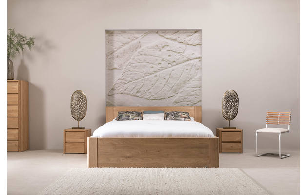 Goossens bedframe bibi onbewerkt eiken - 8190259-ledikant_bibi-01