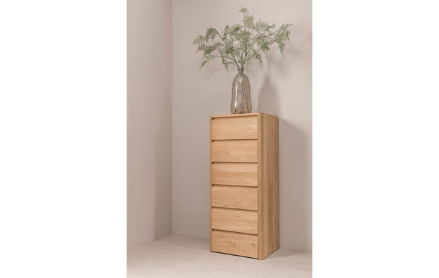 Goossens excellent ladekast bibi onbewerkt eiken - 8190265-commode_bibi-02