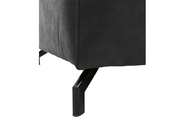 Goossens zitbank calvin grijs micro leer - 8190314-634-03
