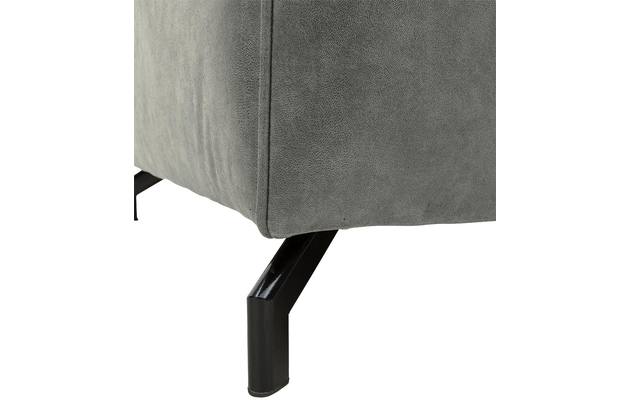 Goossens zitbank calvin grijs micro leer - 8190314-636-03