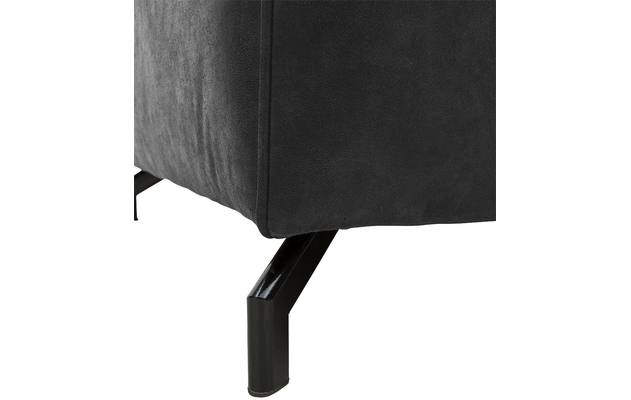 Goossens zitbank calvin grijs micro leer - 8190316-634-03