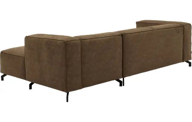 Goossens loungebank calvin groen micro leer - 8190318-626-04