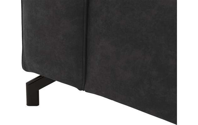 Goossens loungebank calvin grijs micro leer - 8190319-634-07