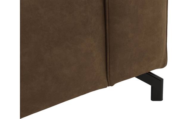 Goossens loungebank calvin groen micro leer - 8190322-626-07-gespiegeld