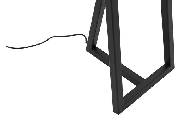 Goossens excellent vloerlamp rome zwart metaal - 8190344-04