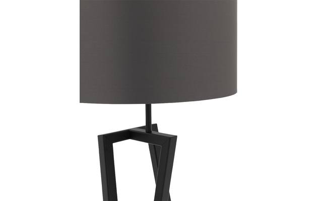 Goossens excellent vloerlamp rome zwart metaal - 8190344-05