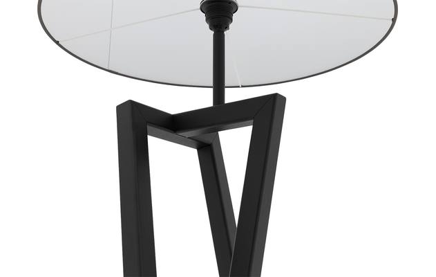 Goossens excellent vloerlamp rome zwart metaal - 8190344-06