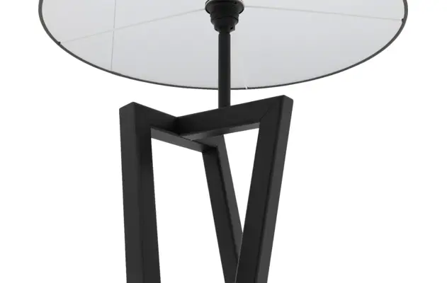 Goossens excellent vloerlamp rome zwart metaal - 8190344-06