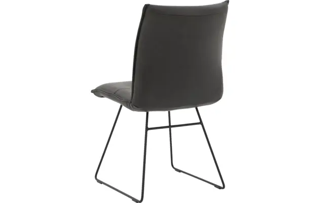 Goossens excellent eetkamerstoel nica grijs leer - 8190371-05