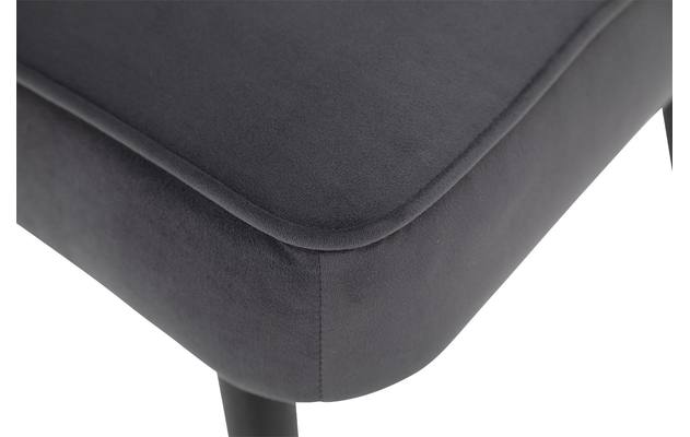 Goossens eetkamerstoel rob grijs stof - 8190377-05