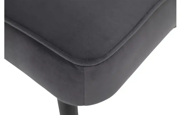 Goossens eetkamerstoel rob grijs stof - 8190377-05