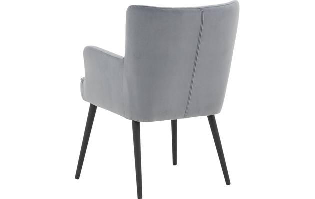 Goossens eetkamerstoel rob blauw stof - 8190379-03