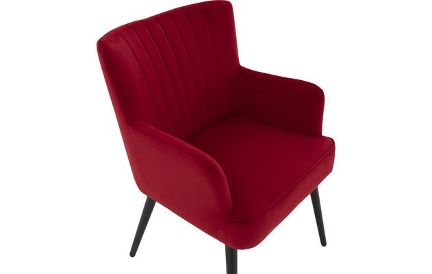 Goossens eetkamerstoel rob rood stof - 8190382-05