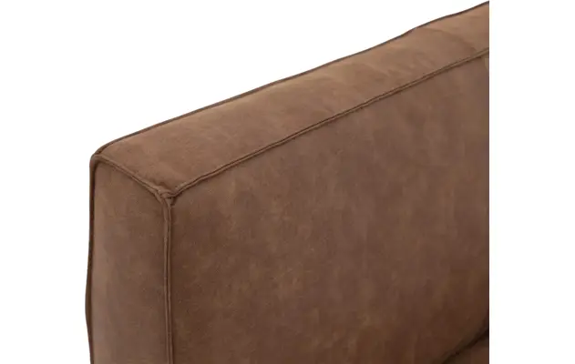 Goossens excellent eetkamerbank tom bruin micro leer - 8190385-04
