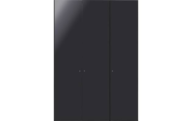 Goossens kledingkast easy storage ddk zwart hoogwaardig meubelplaat - 8190400-02-01