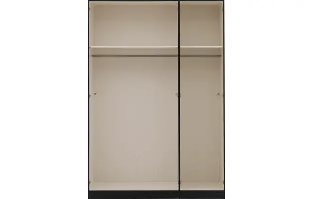 Goossens kledingkast easy storage ddk zwart hoogwaardig meubelplaat - 8190400-03