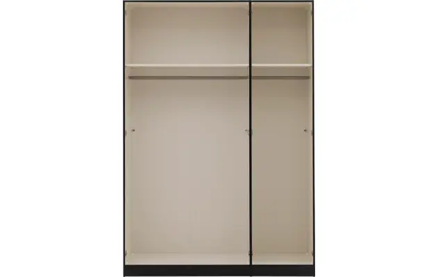 Goossens kledingkast easy storage ddk zwart hoogwaardig meubelplaat - 8190400-10