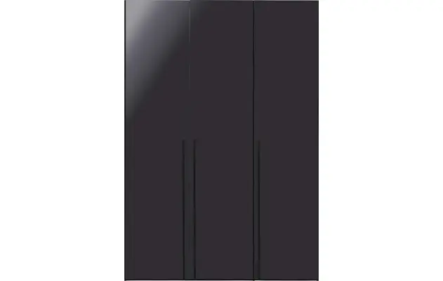 Goossens kledingkast easy storage ddk zwart hoogwaardig meubelplaat - 8190400-12