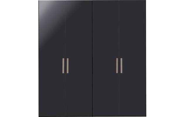 Goossens kledingkast easy storage ddk zwart hoogwaardig meubelplaat - 8190404-01